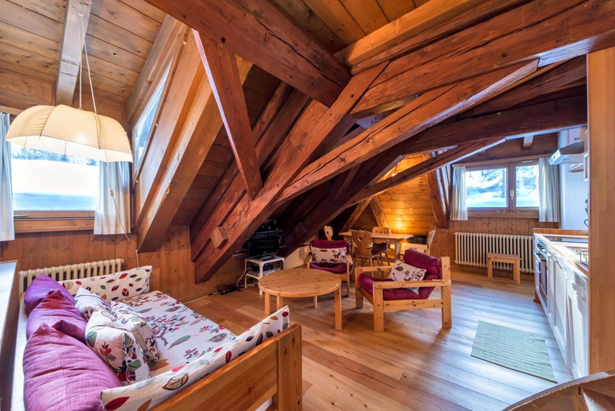 Apartmán Chesa La Cuntainta - Sils Maria Exteriér fotografie