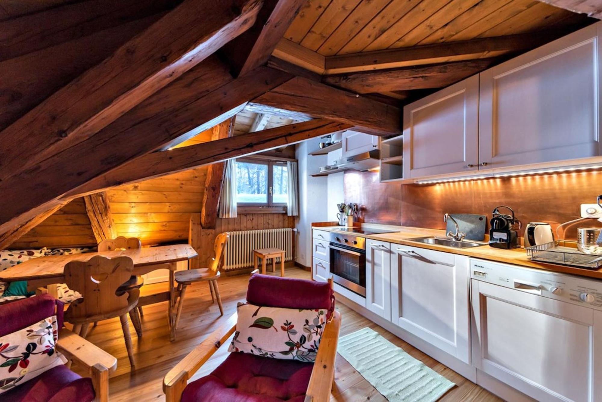 Apartmán Chesa La Cuntainta - Sils Maria Exteriér fotografie